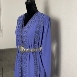 Takchita Caftán bleu