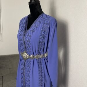 Takchita Caftán bleu